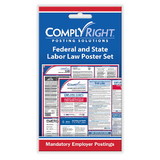 ComplyRight CRPS04 Federal (English) & State (English) Labor Law Poster Set - Card