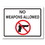 ComplyRight E8077AZ Weapons Law Poster - Arizona