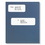 ComplyRight FB01 Offset Window Folder (Blue), 8-1/2" x 11-1/4", Pack of 50