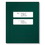 ComplyRight FG04 Standard Window Folder (Emerald Green), 8-3/4" x 11-1/4"