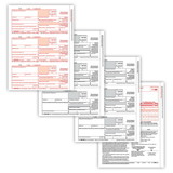 ComplyRight NEC6103 1099-NEC Set, 4-Part w/ Envelopes (50 Employees)