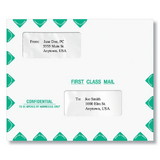 ComplyRight PEM13 Tax Return Envelope (Moisture Seal), Confidential (Landscape), 9-1/2