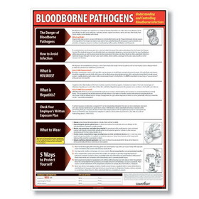 ComplyRight WR0233 P161601 Bloodborne Pathogens Poster