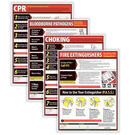 ComplyRight WR0242 Lifesaving Poster Set