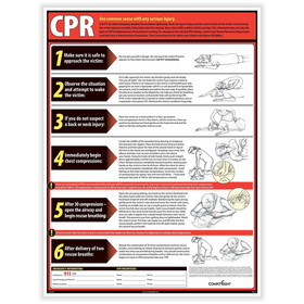 ComplyRight WR0245 CPR Poster English