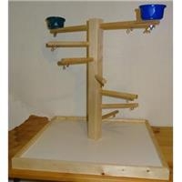 Fun-Max FMT4000 Wood Play Stand Medium with Cups