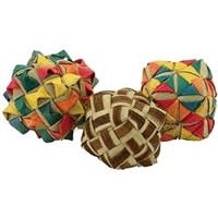 Planet Pleasures PP03314 PP Square Woven Foot Toy 3 Pack