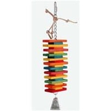 Paradise PT00521 Toys Featherland Colored Square w/Bell