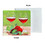 Muka Sublimation Blank Ceramic Coasters for Drink, with Glossy Surface, Home Decor for Housewarming, Bars, Restaurants
