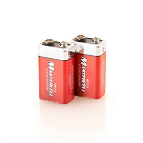 Dorcy 41-1611 Mastercell 9V Alkaline Batteries (2 Pack)