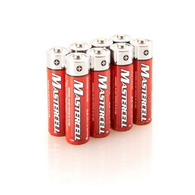 Dorcy 41-1628 Mastercell AA Alkaline Batteries (8 Pack)