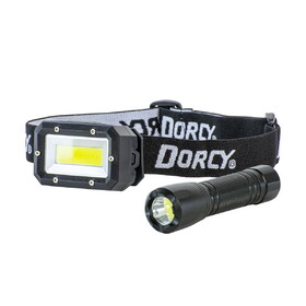 Dorcy 41-3247 Headlamp and Flashlight Combo
