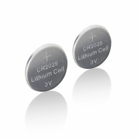 Dorcy 41-4101 Mastercell Lithium 2025 Coin Cell Batteries (2 Pack)