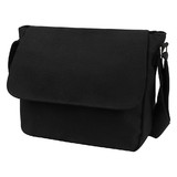 TOPTIE Classic Canvas Messenger Bag for School, Canvas Shoulder Bag Side Bag for Men and Women, Back to School