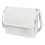TOPTIE Classic Canvas Messenger Bag, White Canvas Shoulder Bag Side Bag for Men and Women