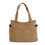 TOPTIE Retro Handbag, Functional Everyday Bag, Satchel Bag for Shopping, Working, School