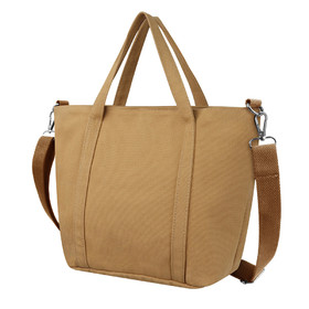 TOPTIE Canvas Crossbody Bag, Canvas Tote Bag with Detachable Shoulder Strap for Daily Essentials