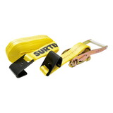 Surtek 151131 Ratchet Tie Down Strap With Flat Hook 2