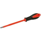 Urrea 9716B Bimaterial Handle 1000 V Screwdriver Flat 1/4