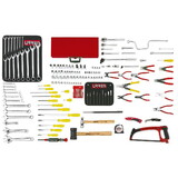 Urrea 99430M Industrial Metric Intermediate Tool Set Without Cabinet, 154 Piece
