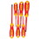 Surtek JDB6V 1000 V Bimaterial Handle Screwdriver Combination Set, 6 Piece