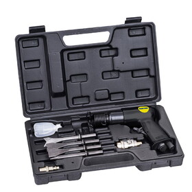 Surtek MA534K Pneumatic Hammer With Chiselsset, 7 Piece