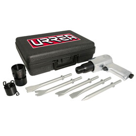 Urrea UP711K Air Hammer And Chisels Set, 7Piece