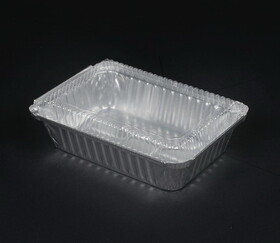 Durable Packaging P250500 Dome Lids for 1.5 lb, 2 lb and 2.25 lb Oblong Containers, 500 per Case