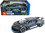 Bburago 11045gry  Bugatti Divo Matt Gray with Blue Accents 1/18 Diecast Model Car