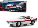 Greenlight 13532  1984 Chevrolet Corvette C4 Convertible White with Red Stripe 