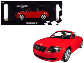 Minichamps 155017032  1999 Audi TT Roadster Red Limited Edition to 300 pieces Worldwide 1/18 Diecast Model Car