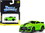 Muscle Machines 15550grn  2020 Ford Mustang Shelby GT500 Bright Green with Black Stripes 1/64 Diecast Model Car