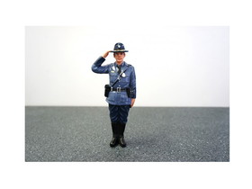 American Diorama 16163  State Trooper Brian Figure For 1:24 Diecast Model Cars