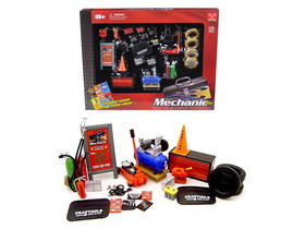 Phoenix Toys 18415  Mechanic Garage Accessories Set for 1/24 Scale Models