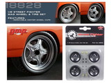 GMP 18828  Street Fighter Mag Wheel and Tire Set of 4 pieces from 