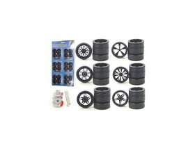Other 2004B  Wheels and Tires Multipack Set of 24 pieces for 1/18 Scale Cars and Trucks