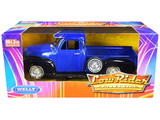 Welly 22087LRW-BL  1953 Chevrolet 3100 Pickup Truck Blue and Black 