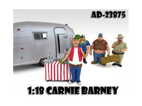 American Diorama 23875  Carnie Barney "Trailer Park" Figure For 1:18 Diecast Model Cars