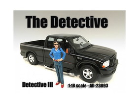 American Diorama 23893  "The Detective #3" Figure For 1:18 Scale Models