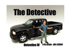 American Diorama 23894  "The Detective #4" Figure For 1:18 Scale Models