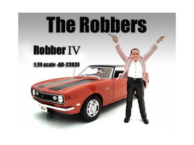 American Diorama 23924  "The Robbers" Robber IV Figure For 1:24 Scale Models