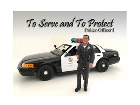 American Diorama 24011  Police Officer I Figure For 1:18 Scale Models