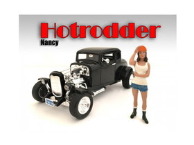 American Diorama 24028  "Hotrodders" Nancy Figure For 1:24 Scale Models