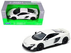 Welly 24089W  McLaren 675LT Coupe White 1/24-1/27 Diecast Model Car