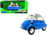 Welly 24096bl  BMW Isetta Blue and White 