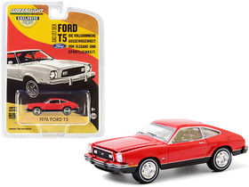 Greenlight 30204  1976 Ford T5 Vermilion Red with Black Bottom "Hobby Exclusive" 1/64 Diecast Model Car