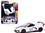 Greenlight 30254  2020 Chevrolet Corvette C8 Stingray White and Black "Road America Official Pace Car" "Hobby Exclusive" 1/64 Diecast Model Car