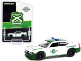 Greenlight 30270  2006 Dodge Charger Police Car Green and White 