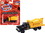 Classic Metal Works 30614  1960 Ford Cement Mixer Truck "Tidewater Concrete" Black and Yellow 1/87 (HO) Scale Model