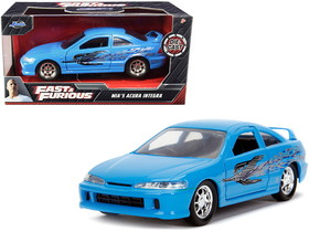 Jada 31029  Mia"'s Acura Integra Light Blue with Graphics "Fast & Furious" Series 1/32 Diecast Model Car